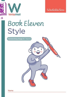 英国S&S教辅 WriteWell 11: Style 书写训练 11：风格 10-11岁 英文原版 英语单词书写练习 【中商原版】