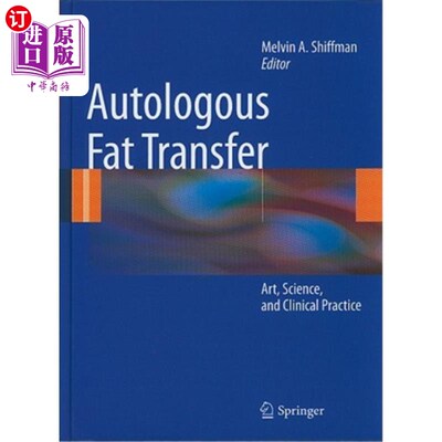 海外直订医药图书Autologous Fat Transfer: Art, Science, and Clinical Practice 自体脂肪移植:艺术、科学和临床实践