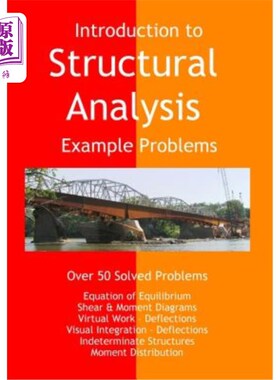 海外直订Introduction to Structural Analysis - Example Problems 结构分析导论-示例问题