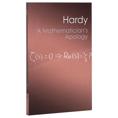 【中商原版】一个数学家的辩白（剑桥经典系列）英文原版 A Mathematician's Apology  G. H. Hardy