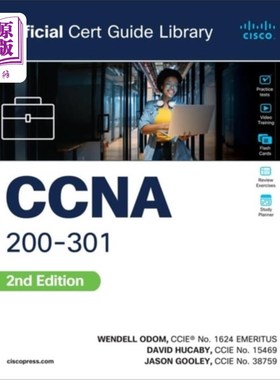 海外直订CCNA 200-301 Official Cert Guide Library CCNA 200-301官方证书指南库