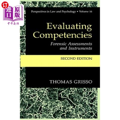 海外直订Evaluating Competencies: Forensic Assessments and Instruments 评估能力：法医评估和仪器