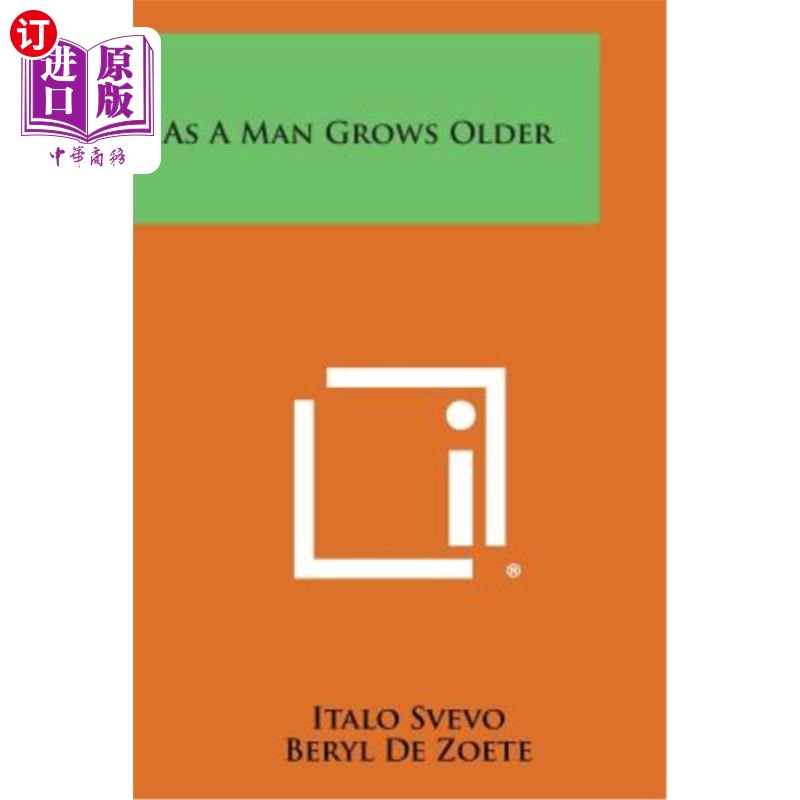 海外直订As a Man Grows Older当一个男人变老