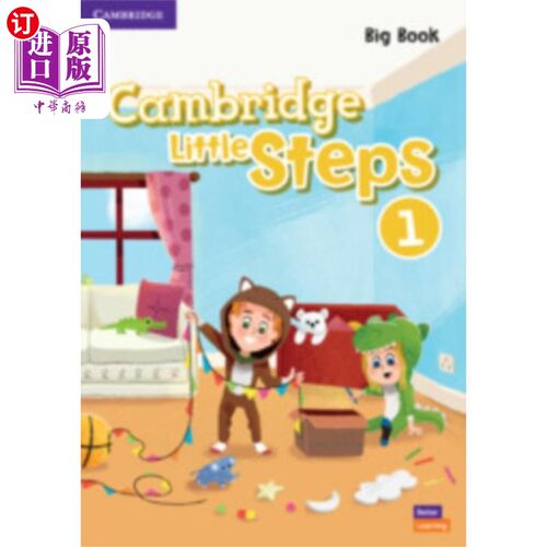 海外直订Cambridge Little Steps Level 1 Big Book 剑桥小步骤一级大书