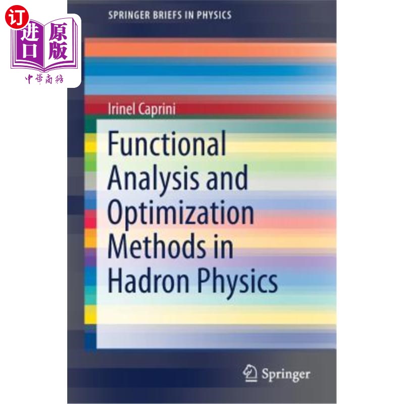 海外直订Functional Analysis and Optimization Methods in Hadron Physics 强子物理中的泛函分析与优化方法
