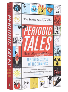 预售 元素周期表的故事 元素的奇妙生活 英文原版 Periodic Tales The Curious Lives of the Elements Hugh Aldersey-Williams
