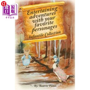 海外直订Entertaining adventures with your favorite personages: Infantile Collection 与你最喜欢的人物一起娱乐冒险: