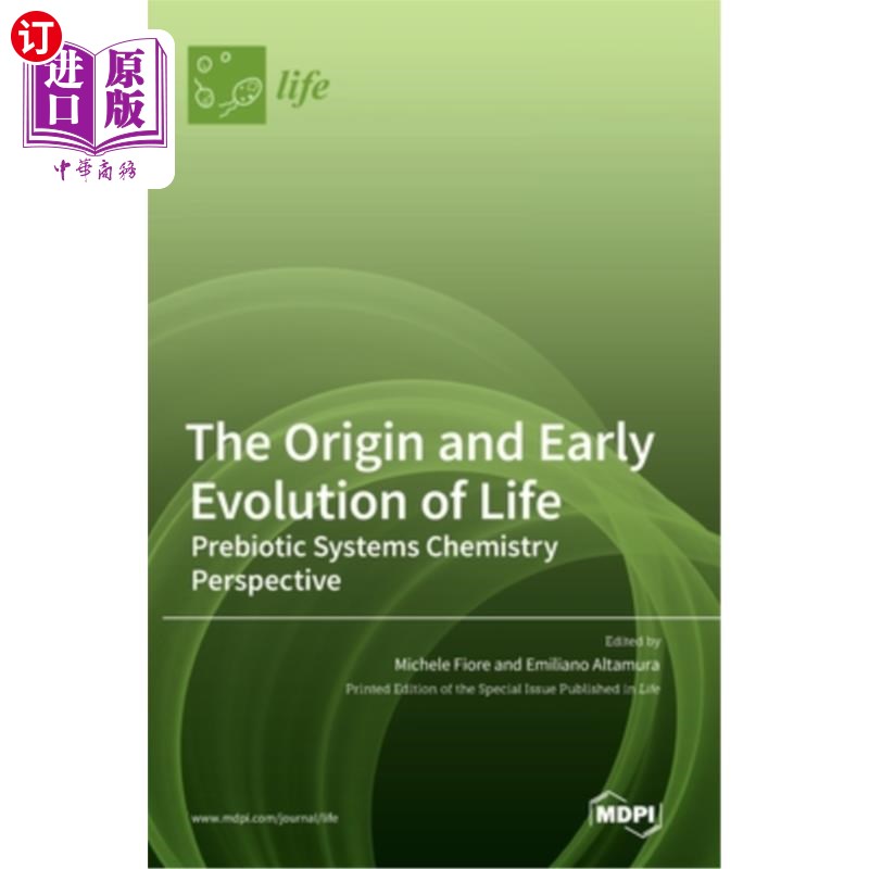 海外直订The Origin and Early Evolution of Life: Prebiotic Systems Chemistry Perspective 生命的起源和早期进化:生命起