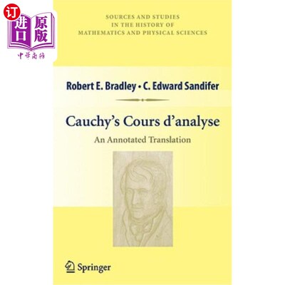 海外直订Cauchy's Cours d'Analyse: An Annotated Translation 柯西的课程分析：注释性翻译