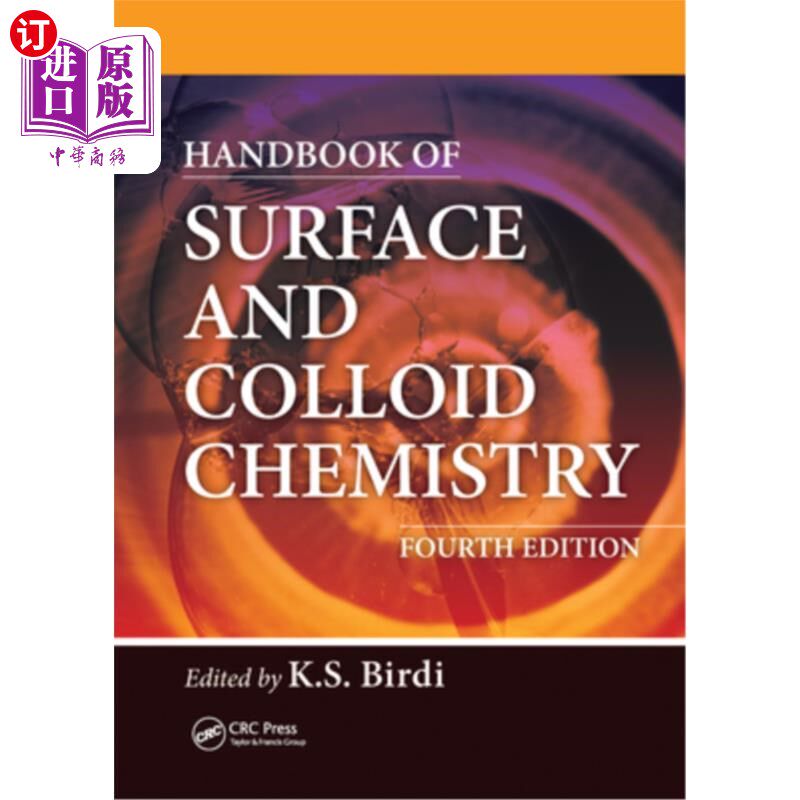海外直订Handbook of Surface and Colloid Chemistry 表面和胶体化学手册
