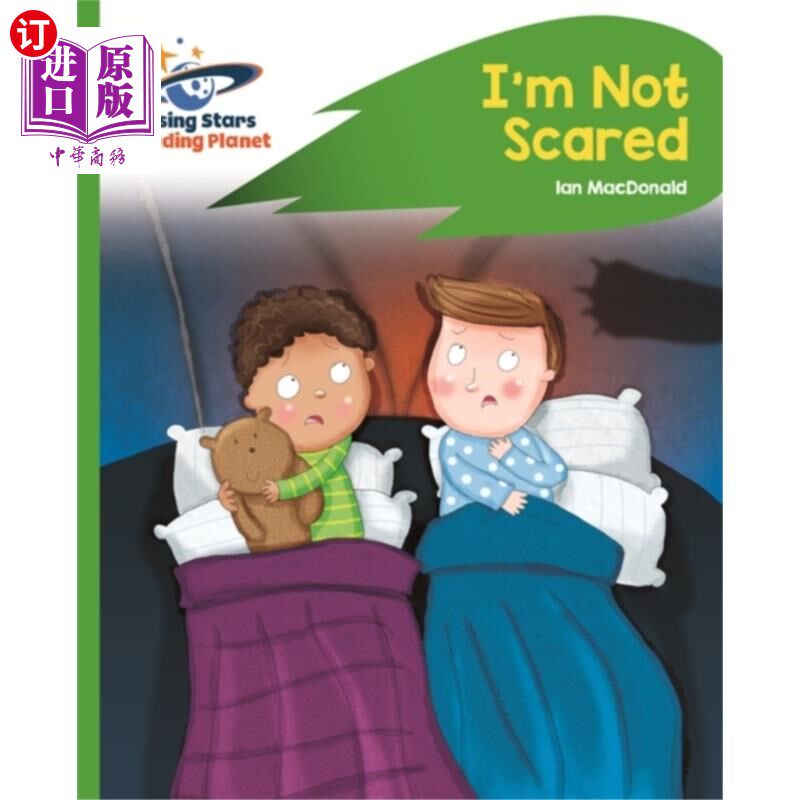 海外直订Reading Planet - I'm Not Scared - Green: Rocket Phonics 阅读星球-我不害怕-绿色：火箭语音