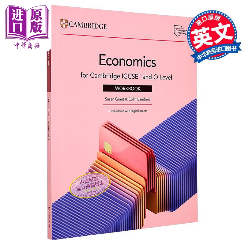 25年新版 Cambridge IGCSE O Level Economics Workbook with Digital Access 2 years 剑桥经济学练习册 附电子版2年访问