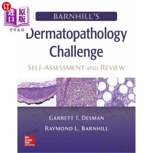 海外直订医药图书Barnhill's Dermatopathology Challenge: Self-Assessment & Review Barnhill的皮肤病理学挑战：自我评估
