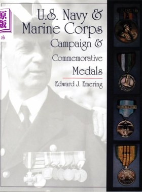 海外直订U.S. Navy and Marine Corps Campaign & Commemorat... 美国海军和海军陆战队战役奖章和纪念章
