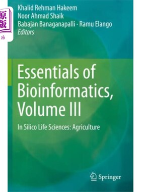 海外直订医药图书Essentials of Bioinformatics, Volume III 生物信息学要点，第三卷