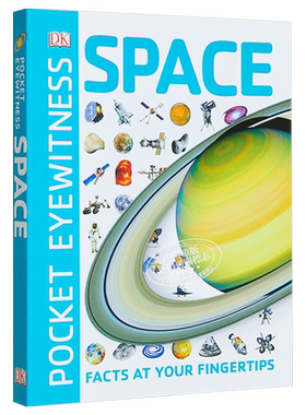 DK目击者口袋系列 太空 Pocket Eyewitness Space 英文原版 DK百科 太空常识全解【中商原版】