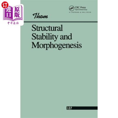 海外直订Structural Stability And Morphogenesis 结构稳定性和形态建成