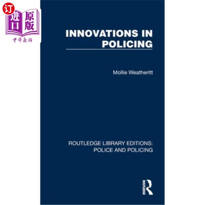 海外直订Innovations in Policing 警务创新
