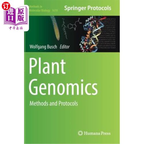 海外直订Plant Genomics: Methods and Protocols 植物基因组学：方法和方案