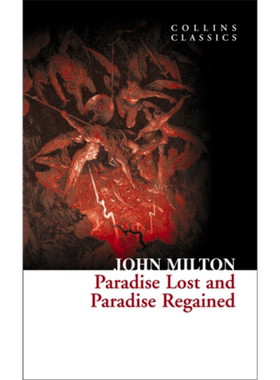 柯林斯经典文学 失乐园 复乐园 Paradise Lost And Paradise Regained 英文原版 约翰 弥尔顿 John Milton【中商原版】