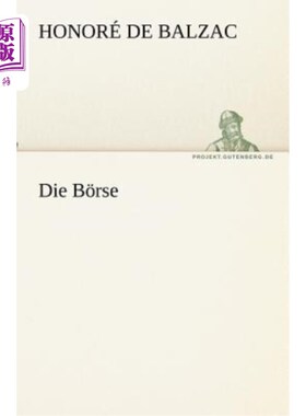 海外直订德语 Die B?rse The B?rse