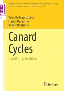 海外直订Canard Cycles: From Birth to Transition 鸭的周期:从出生到过渡