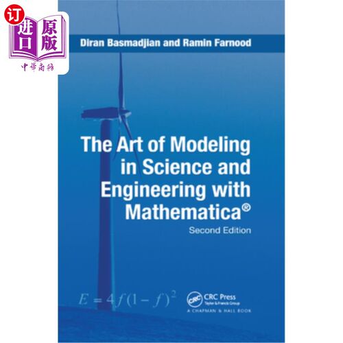 海外直订The Art of Modeling in Science and Engineering with Mathematica 科学与工程建模的艺术与Mathematica