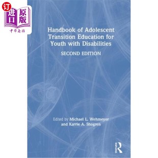 残疾青年青少年过渡教育手册 Youth Adolescent Transition 海外直订Handbook with for Education Disabilities
