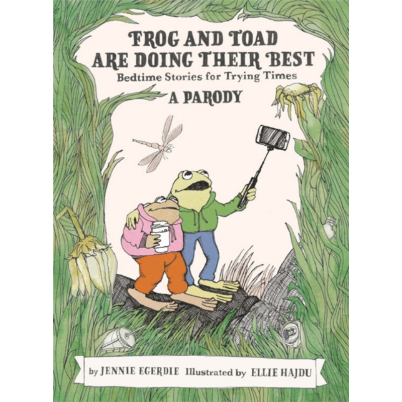 青蛙和蟾蜍在竭尽全力 Frog and Toad are Doing Their Best 英文原版 Jennie Egerdie 现当代文学 【中商原版】