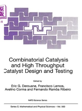 海外直订Combinatorial Catalysis and High Throughput Catalyst Design and Testing 组合催化和高通量催化剂的设计与测试