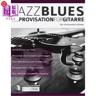 fu& Improvisation 776;r Gitarre 即兴创作 海外直订德语 爵士蓝调 Jazzblues