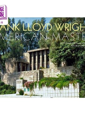 海外直订Frank Lloyd Wright: American Master 弗兰克·劳埃德·赖特：美国大师