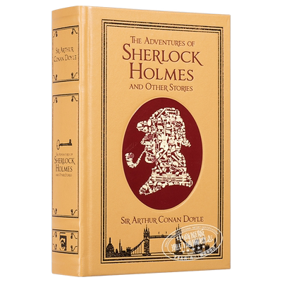 福尔摩斯探案集英文原版 福尔摩斯历险记 Sherlock Holmes 皮面经典 福尔摩斯英文原版精装 神探夏洛克福尔摩斯探案集珍藏版