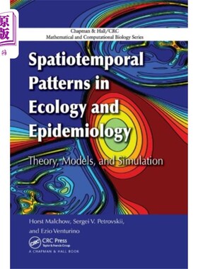 海外直订医药图书Spatiotemporal Patterns in Ecology and Epidemiol... 生态学与流行病学的时空格局