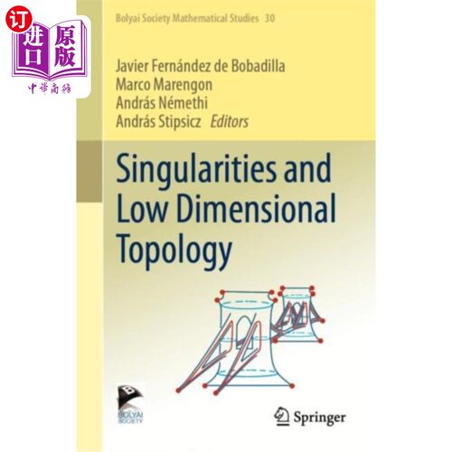 海外直订Singularities and Low Dimensional Topology 奇点与低维拓扑