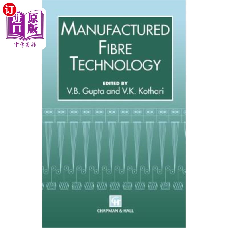 海外直订manufactured fibre technology 人造纤维技术