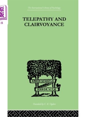 海外直订Telepathy and Clairvoyance 心灵感应和千里眼