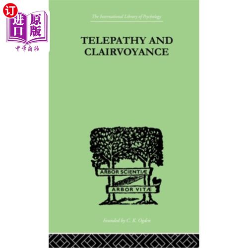 海外直订Telepathy and Clairvoyance 心灵感应和千里眼