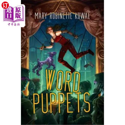 海外直订Word Puppets 文字傀儡