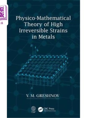 海外直订Physico-Mathematical Theory of High Irreversible Strains in Metals 金属中高不可逆应变的物理数学理论