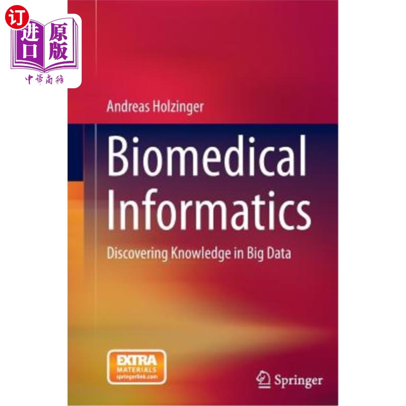 海外直订Biomedical Informatics: Discovering Knowledge in Big Data 生物医学信息学：在大数据中发现知识