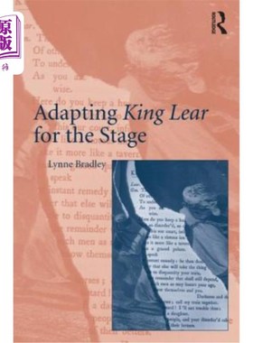 海外直订Adapting King Lear for the Stage 改编李尔王上台