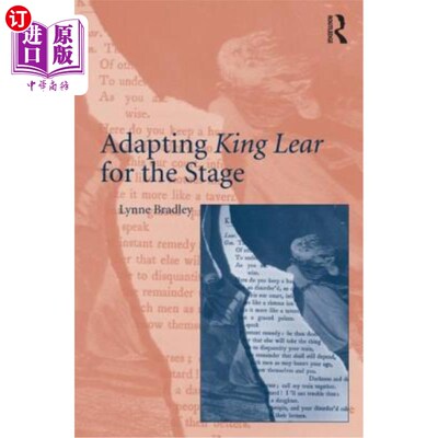 海外直订Adapting King Lear for the Stage 改编李尔王上台