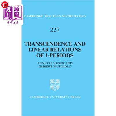 海外直订Transcendence and Linear Relations of 1-Periods 1-周期的超越与线性关系