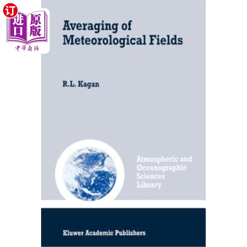 海外直订Averaging of Meteorological Fields 气象场平均