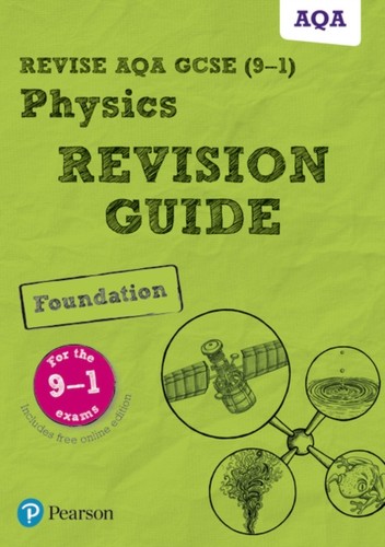 海外直订Pearson REVISE AQA GCSE (9-1) Physics Foundation Revision Guide 修订AQA GCSE（9-1）物理基础修订指南
