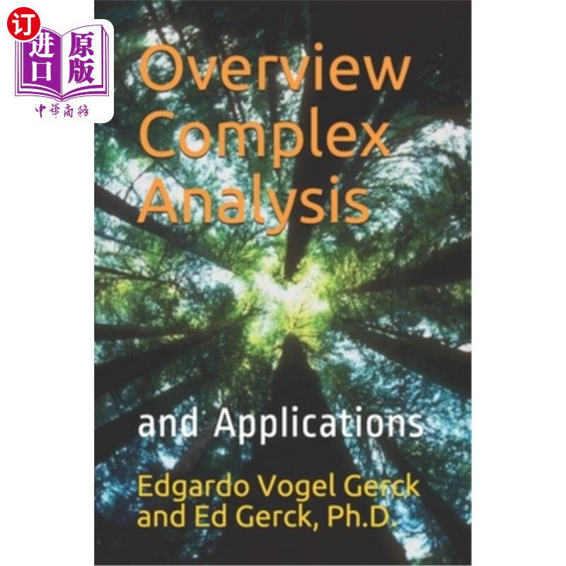 海外直订Overview of Complex Analysis and Applications: In Physics and Engineering 复杂分析和应用概述：物理学和工程