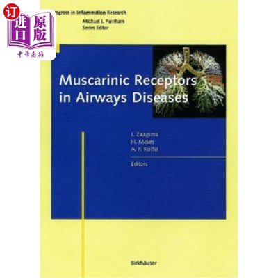 海外直订医药图书Muscarinic Receptors in Airways Diseases 呼吸道疾病中的毒蕈碱受体