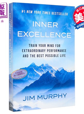内在卓越 NFL美式橄榄球球星AJ 布朗推荐 Inner Excellence 英文原版 Jim Murphy 自我提升【中商原版】