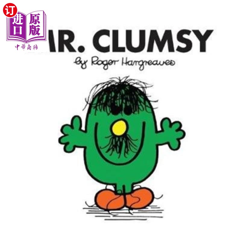 海外直订Mr. Clumsy 他笨手笨脚